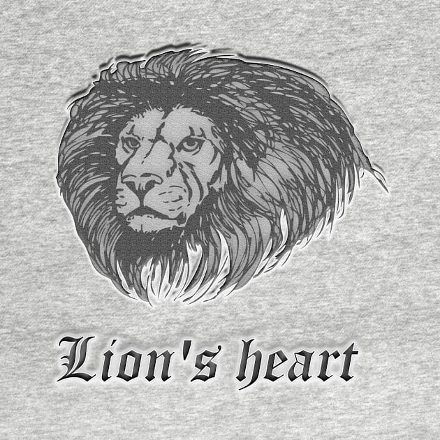 Lion "Lion's heart" by leroo